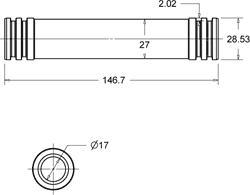Joint torique NBR70 Ø 30 x 4 mm : Transmission et Mécanique Promeca